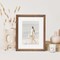 8x10 Picture Frame Set of 4 Natural Solid Walnut Photo Frames with 5x7 Removable Mat
